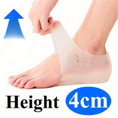 1pair Invisible Height Increase Insoles Soft Arch Support Insoles