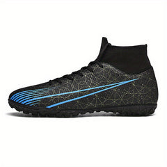 High Top Soccer Cleats Lace Up Professional Shoes For Training
