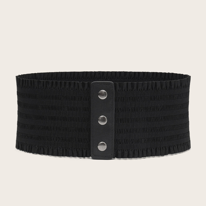 Women's Stretchy Dress Belts Elastic Corset Waistband