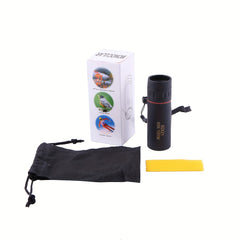 12X HD Magnification Monocular 3 6 Inch High Power Telescope