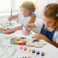DIY Wooden Paint Kits for Outdoor Bird Feeders - Set of 2