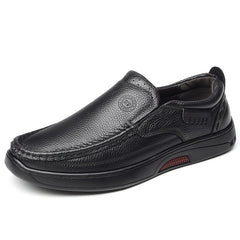 Men's Comfy Moc Toe Loafers Non slip Slip On Shoes