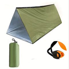 Portable First Aid Tent for 2 People Waterproof Windproof Warm Emergency Shelter