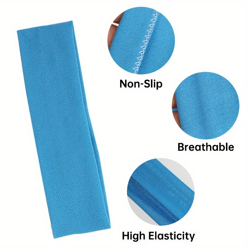 Adjustable Elastic Hair Bands Non Slip Headbands for Workout