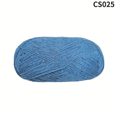 Sequin Yarn Worsted for DIY Arts & Crafts, Party Supplies