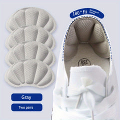 Heel Sticker Anti drop Anti wear Sneakers Non slip Half Size Pad
