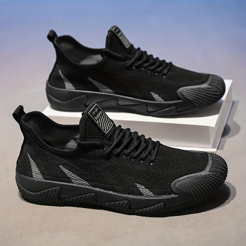 Men's Breathable Sports Shoes Comfortable Non Slip Sneakers for Training