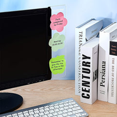 Multifunction Monitor Memo Board Transparent Side Panel For Office Home