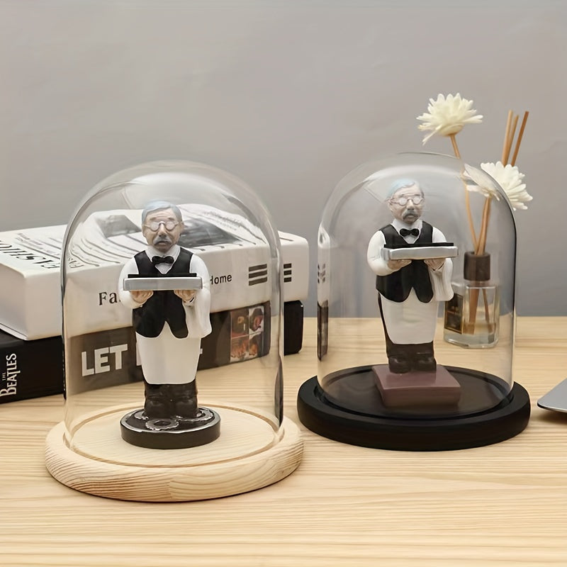 1Pc Extra Large Panda Watch Display Stand Astronaut Resin Figurine Model