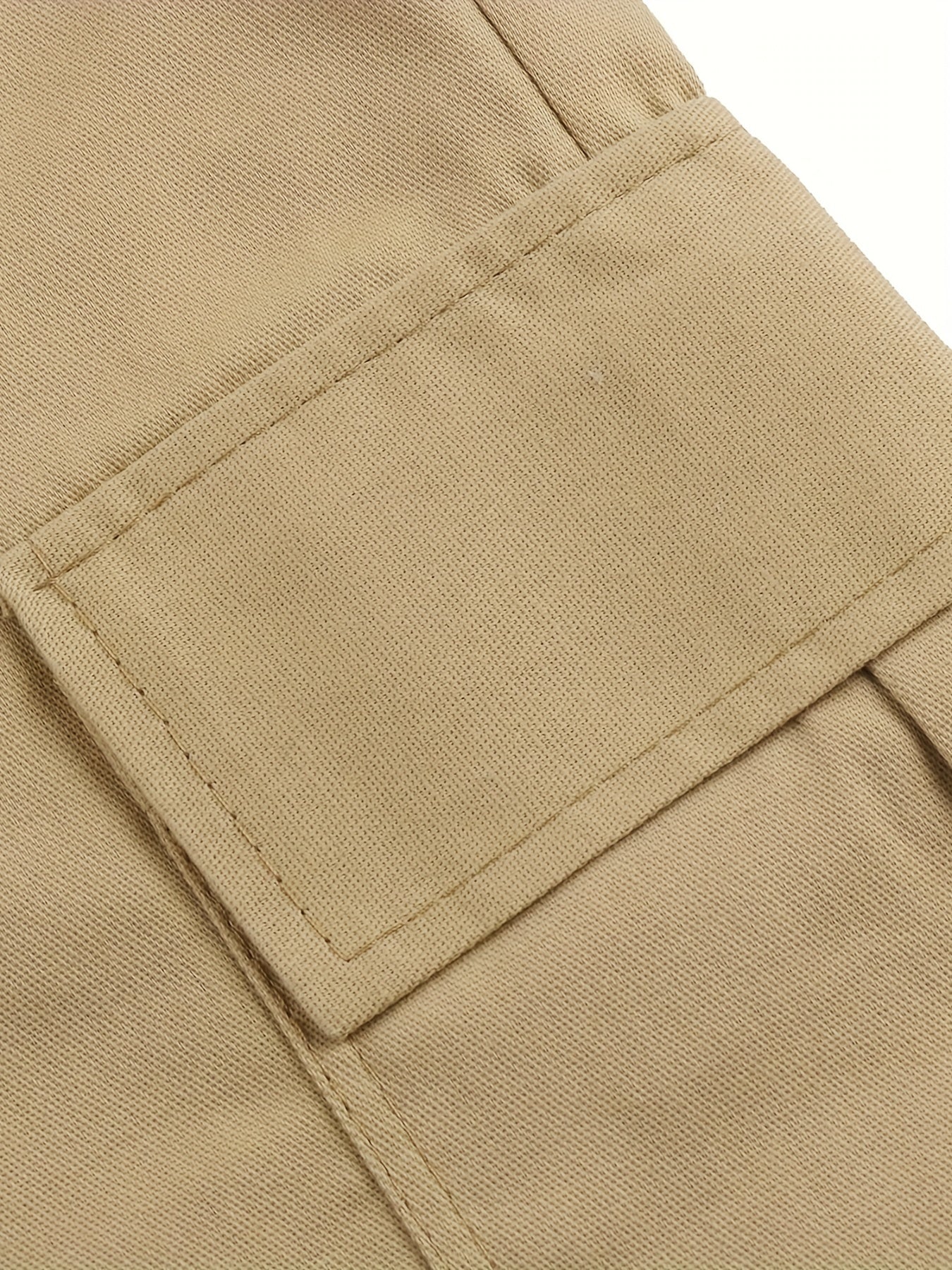 Men's Classic Cotton Cargo Shorts for Outdoor Activities