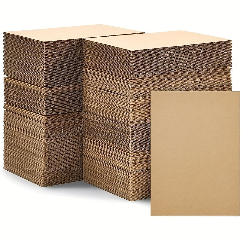 3mm A4 Corrugated Cardboard Pack - Mailing, Crafting, DIY Projects