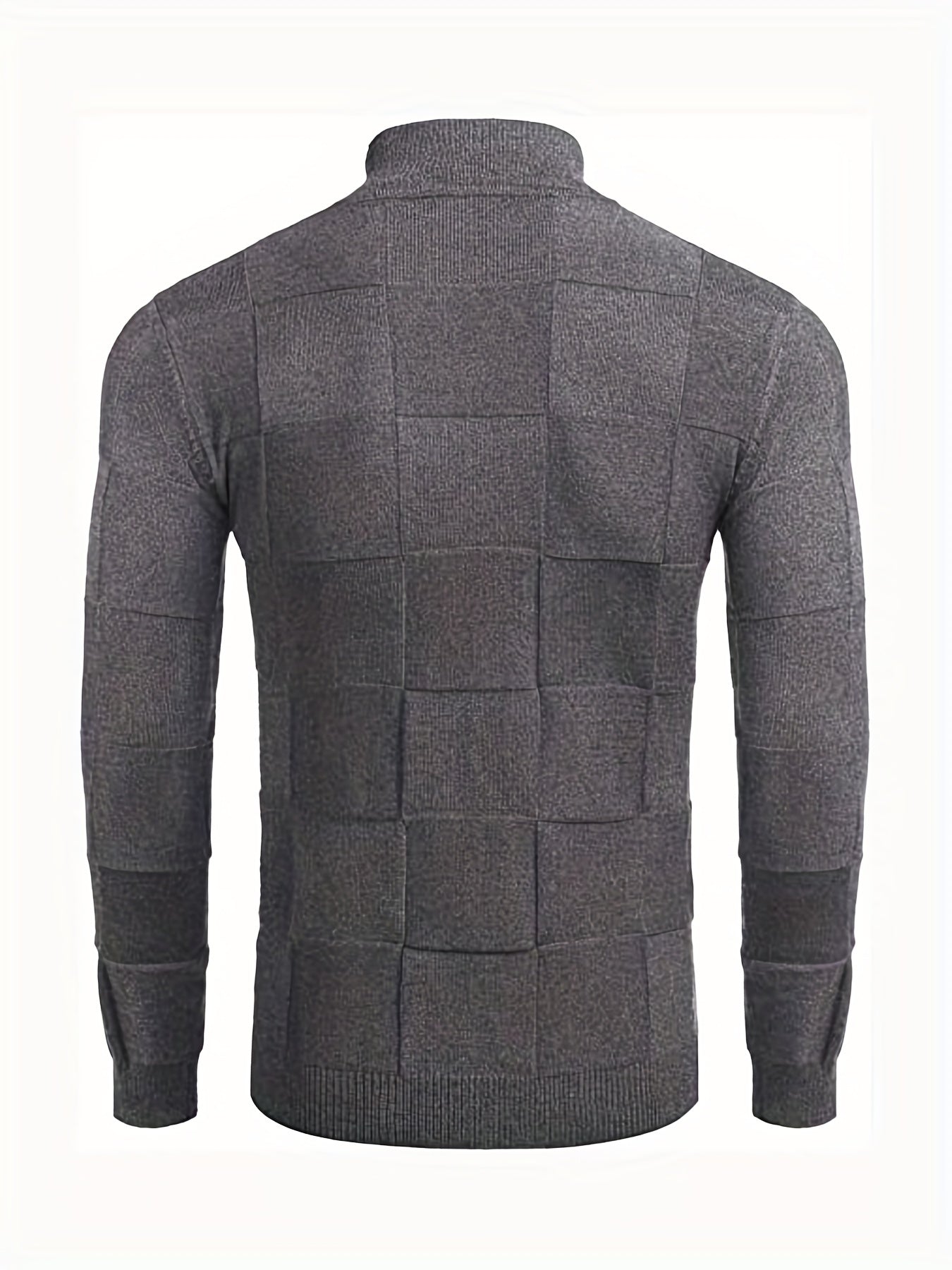 Slim Fit Turtleneck Pullover Sweater for Men
