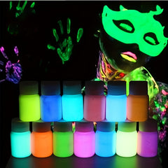 20g Glow in the Dark Paint - Create Your Own Self Luminous Masterpieces