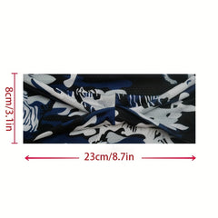Men's Camouflage Sports Hairband for Outdoor Activities