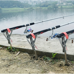 Automatic Spring Fishing Rod Holders Stainless Steel Adjustable Sensitivity
