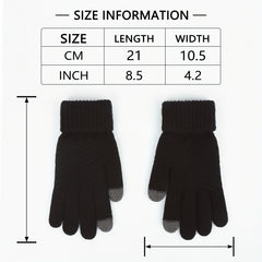Winter Warm Touchscreen Full Finger Gloves For Outdoor Activities