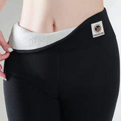 High Waist Fleece Liner Yoga Pants