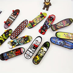 3pcs 5pcs Mini Finger Skateboard Set Creative Fingertip Movement Toy
