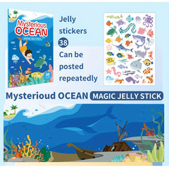 Reusable Sticker Books Educational Toys for Kids