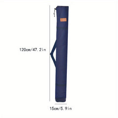 1pc Fishing Rod Storage Bag Wear-resistant Foldable Rod Bag