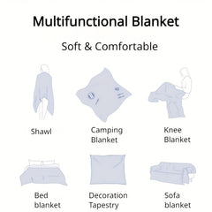 Portable Camping Mat Moisture Proof Sofa Blanket Picnic Mat