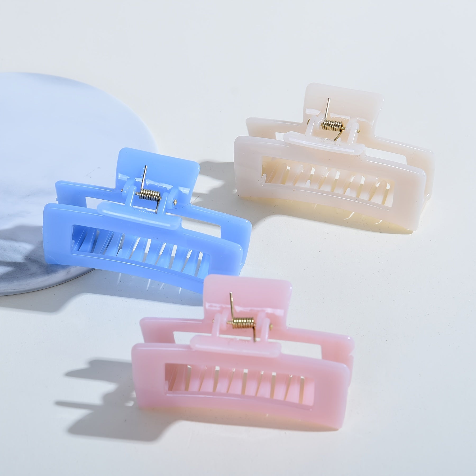 Large Hair Claw Clips For Women Girls - Strong Hold Non-slip Banana Clip