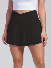High Waist Skorts with Pockets Workout Skirts Women's Clothing