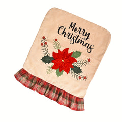 2pcs Christmas Chair Covers for Dining Room Kitchen Wedding