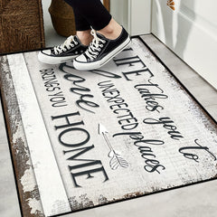 Printed Rug: Washable and Stylish