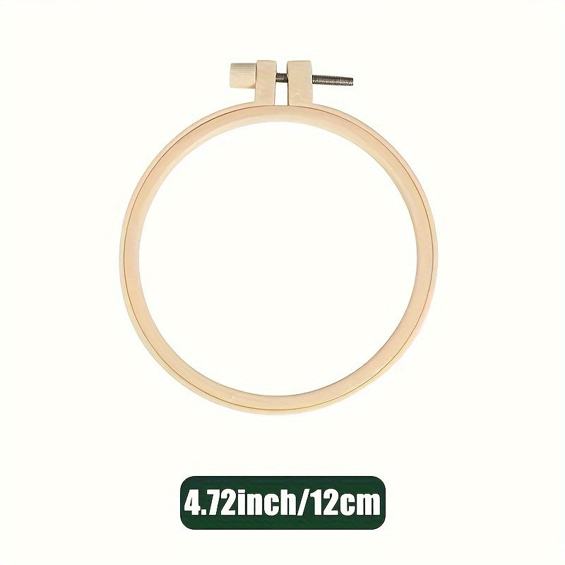 Embroidery Hoop Set Plastic Circle Cross Stitch 7-29cm to 27.0cm