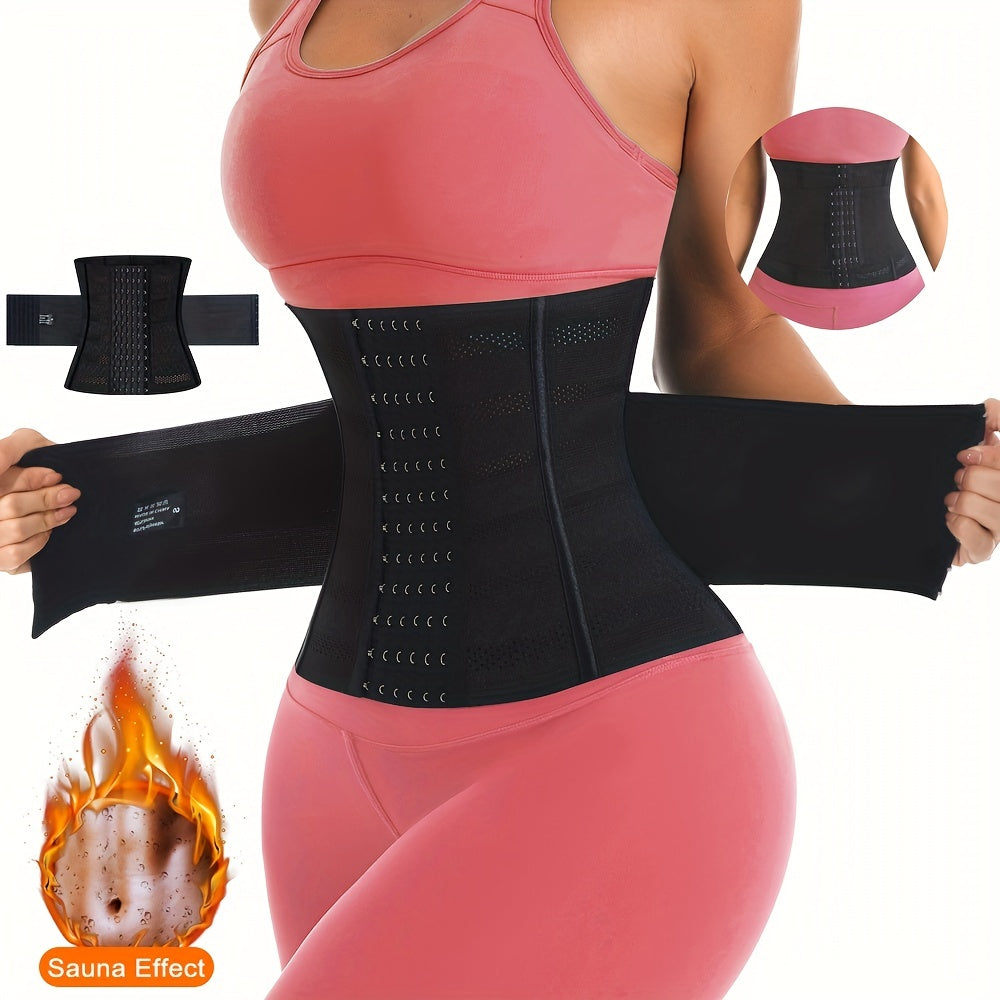 Adjustable Waist Trainer for Women Lower Belly Fat Wrap