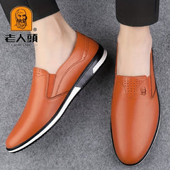 LAORENTOU Men's Slip On Non Slip Casual Shoes