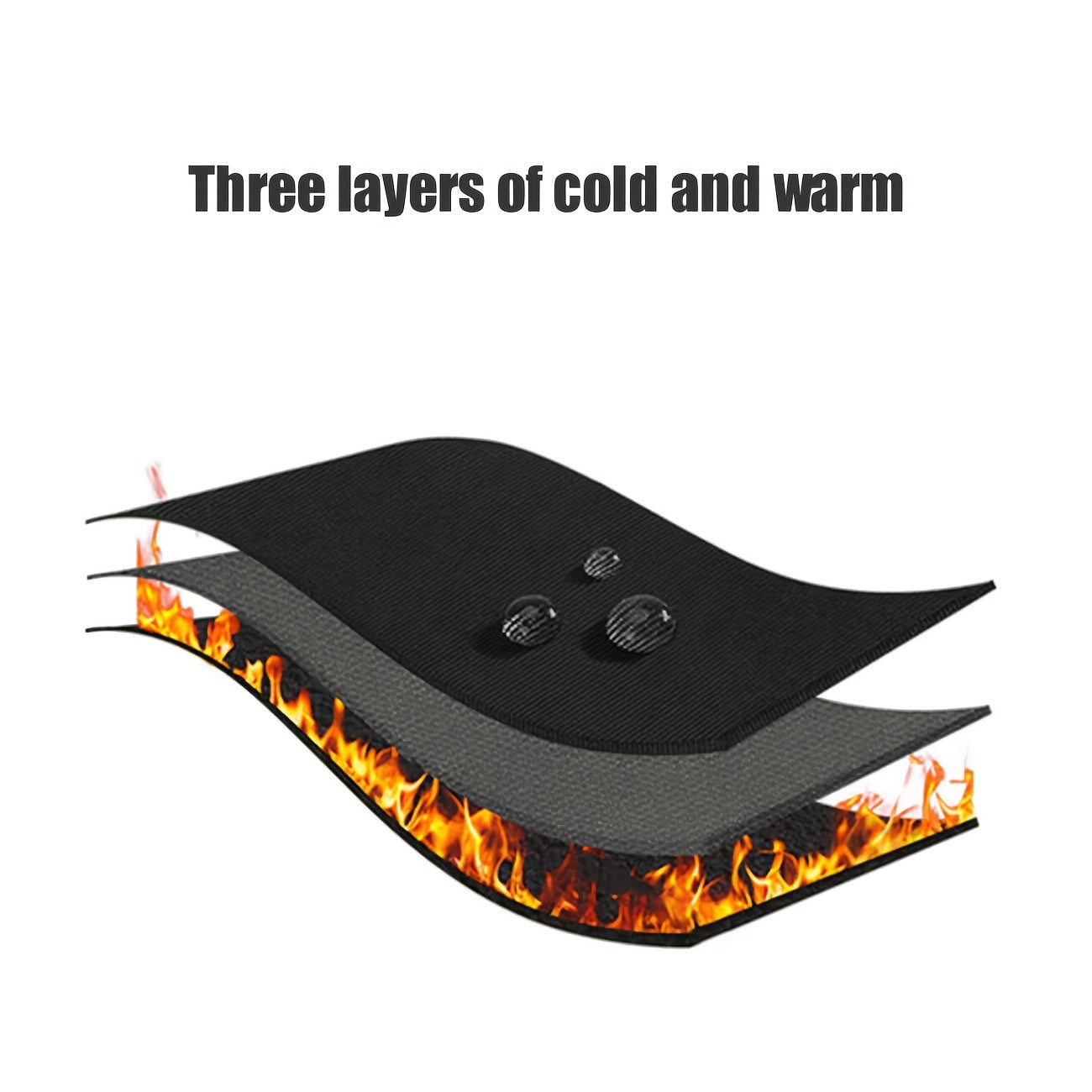 Men's Winter Cycling Gloves Touchscreen Windproof Non-slip