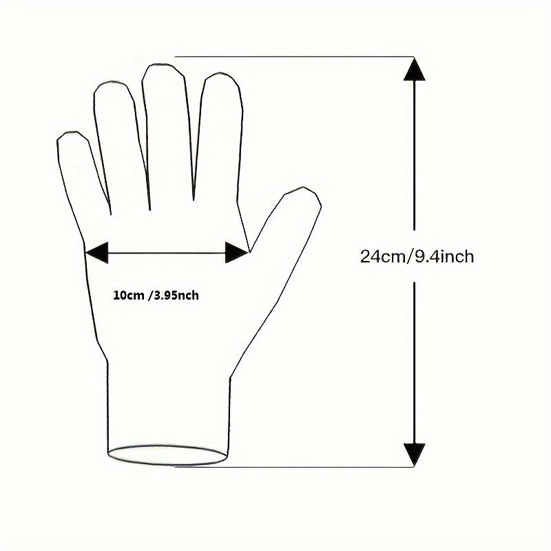 Nylon Adhesive Gloves with Anti Slip Plastic Dots for Work