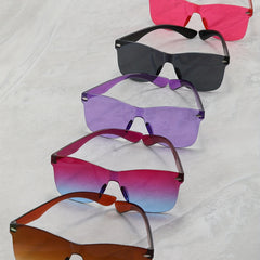 5 Pairs Rivet Sunglasses Men's Sheet Personality
