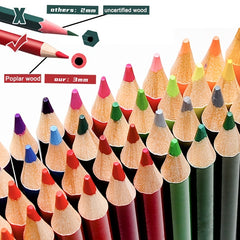 Professional Pencil Set Drawing Colored Pencils Wood Colour Coloured Pencils