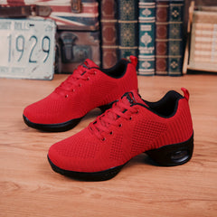 Women's Indoor Air Cushion Jazz Dance Shoes Split Sole Sneakers