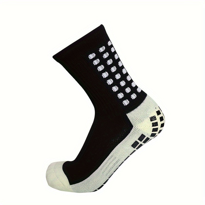 Men's Football Socks Outdoor Sports Socks With Gripper