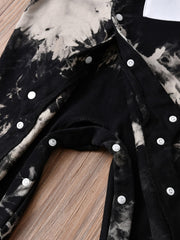 Baby Boys Tie Dye Long Sleeve Romper