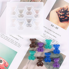3D Bear Silicone Mold for Resin Epoxy DIY Crafts