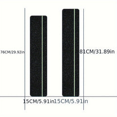 10pcs Anti Slip Traction Treads w/ Glow In The Dark Stripe - Grip Tape