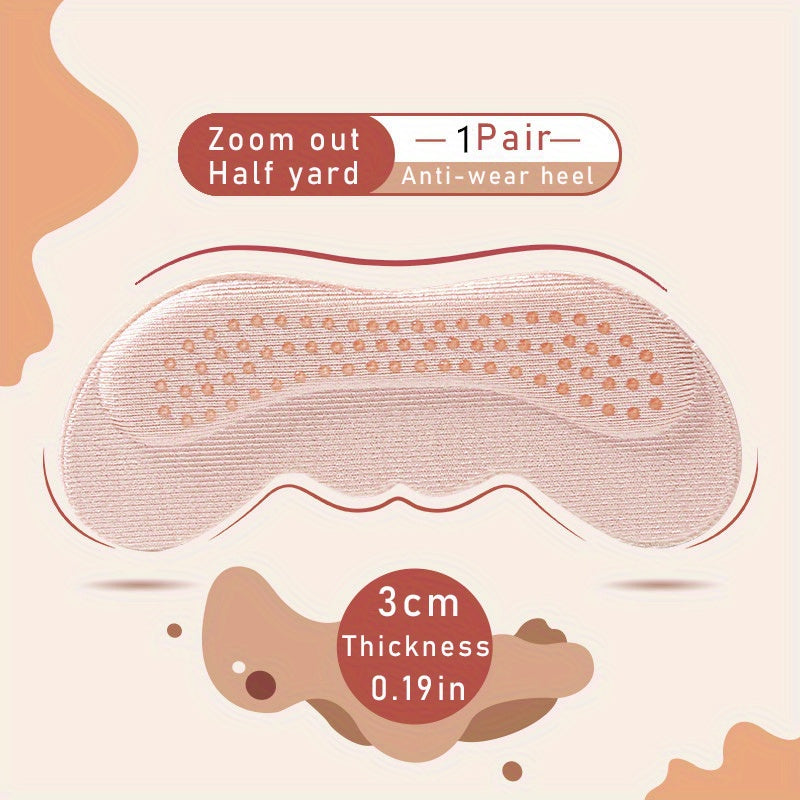 5D Point Adhesive Heel Stickers for High Heeled Shoes