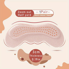 5D Point Adhesive Heel Stickers for High Heeled Shoes