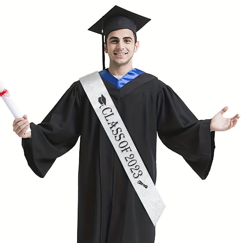 Striped Stoles Graduation Shoulder Belt Class Of Ribbon