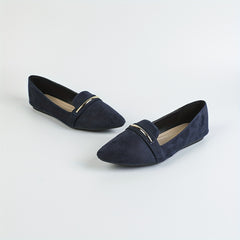 Women's Pointed Toe Ballet Flats Casual Slip On Shoes
