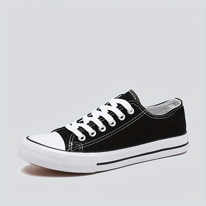 Women's Canvas Lace Up Outdoor Shoes Lightweight Walking Shoes
