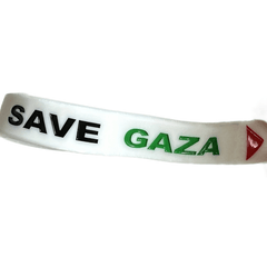 Gaza Flag Silicone Wristband Bracelet Gift