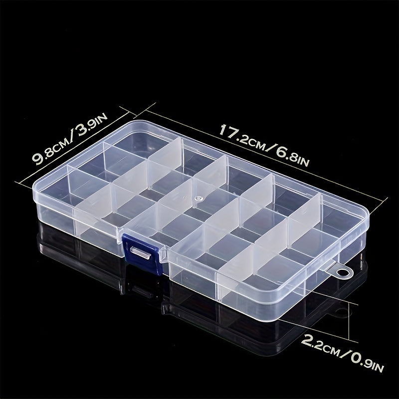 Detachable Transparent Fishing Gear Plastic Box Storage Box