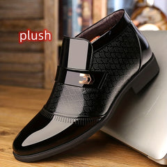 Men's Pointed Toe Slip on Non slip Boots For Wedding Business