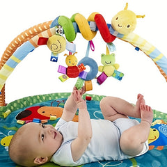 Baby Bed Spiral Toy Plush Activity Hanging Cradle Toy